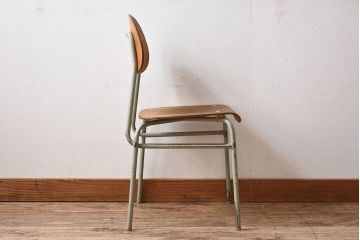 ヴィンテージ家具　ビンテージ　かわいいスクールチェア(キッズチェア)(3)