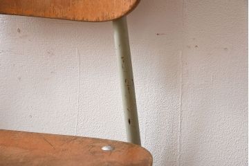 ヴィンテージ家具　ビンテージ　かわいいスクールチェア(キッズチェア)(3)