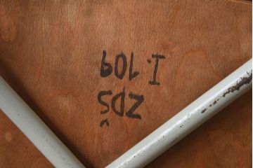 ヴィンテージ家具　ビンテージ　かわいいスクールチェア(キッズチェア)(3)