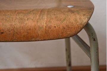 ヴィンテージ家具　ビンテージ　かわいいスクールチェア(キッズチェア)