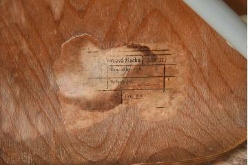 ヴィンテージ家具　ビンテージ　かわいいスクールチェア2脚セット(キッズチェア)