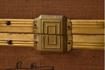 アンティーク雑貨　1950年頃　イギリスアンティークのレトロなトランク