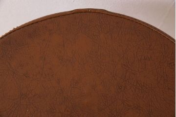 ヴィンテージ家具　イギリスビンテージ　当時物　シャビーな回転椅子(スツール)(1)