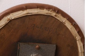ヴィンテージ家具　イギリスビンテージ　当時物　シャビーな回転椅子(スツール)(2)