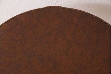 ヴィンテージ家具　イギリスビンテージ　当時物　シャビーな回転椅子(スツール)(3)