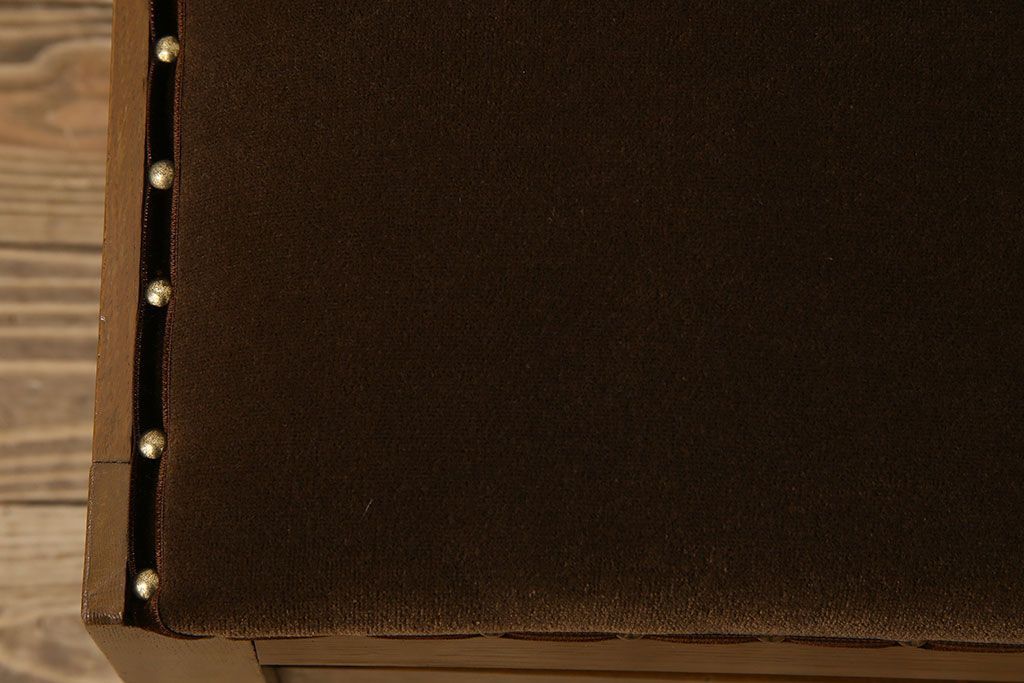 アンティーク家具　和製アンティーク　大正ロマンな雰囲気漂う上品なベンチ