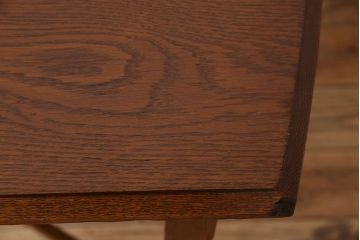 アンティーク家具　イギリスアンティーク　オーク材製!シンプルなダイニングテーブル