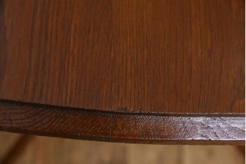 アンティーク家具　イギリスアンティーク　オーク材製!シンプルなダイニングテーブル