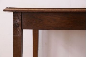 アンティーク家具　イギリスアンティーク　オーク材製!シンプルなダイニングテーブル