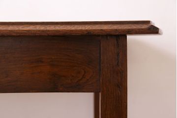 アンティーク家具　イギリスアンティーク　オーク材製!シンプルなダイニングテーブル