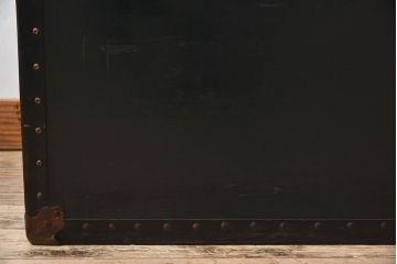 イギリスアンティーク　1950年頃　鍵付きでおしゃれなトランク