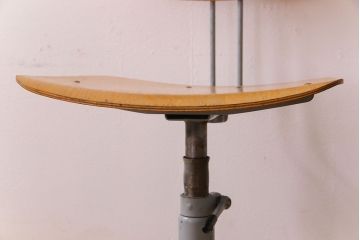 ヴィンテージ家具　ドイツ　ビンテージ　ジャンクスタイル　ファクトリーチェア(回転イス・デスクチェア)(1)