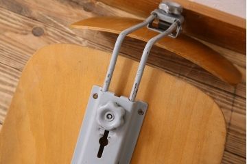 ヴィンテージ家具　ドイツ　ビンテージ　ジャンクスタイル　ファクトリーチェア(回転イス・デスクチェア)(1)