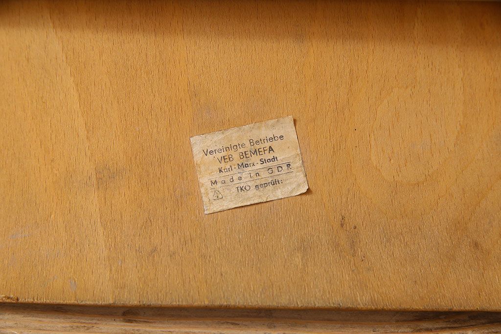 ヴィンテージ家具　ドイツ　ビンテージ　ジャンクスタイル　ファクトリーチェア(回転イス・デスクチェア)(1)