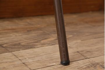 ヴィンテージ家具　ドイツビンテージ　アーム付き!プライウッドチェア(鉄脚イス)(1)