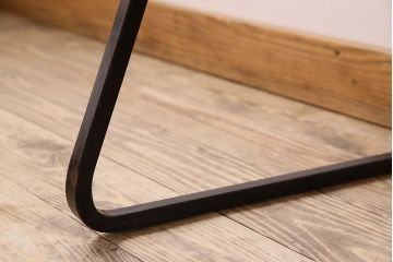 ヴィンテージ家具　ドイツビンテージ　アーム付き!プライウッドチェア(鉄脚イス)(2)