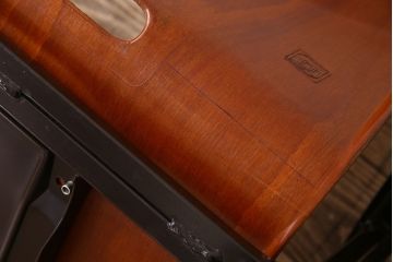 ヴィンテージ家具　ドイツビンテージ　アーム付き!プライウッドチェア(鉄脚イス)(2)