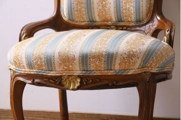 アンティーク家具　フランスアンティーク　サロンチェア(1)