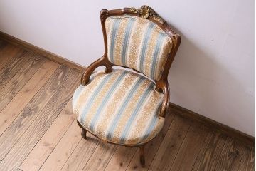 アンティーク家具　フランスアンティーク　サロンチェア(2)