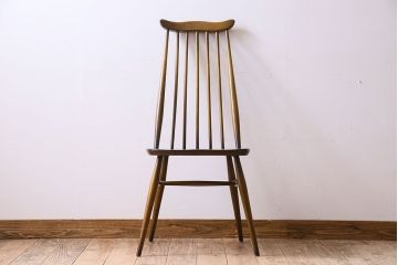 ヴィンテージ家具　イギリス　ERCOL(アーコール)　ビンテージ　ゴールドスミスチェア(ハイバックチェア)(1)