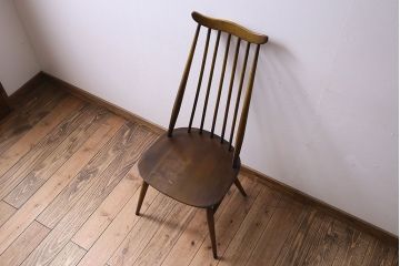 ヴィンテージ家具　イギリス　ERCOL(アーコール)　ビンテージ　ゴールドスミスチェア(ハイバックチェア)(1)