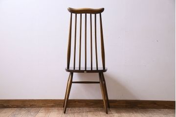 ヴィンテージ家具　イギリス　ERCOL(アーコール)　ビンテージ　ゴールドスミスチェア(ハイバックチェア)(1)