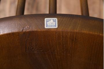 ヴィンテージ家具　イギリス　ERCOL(アーコール)　ビンテージ　ゴールドスミスチェア(ハイバックチェア)(1)
