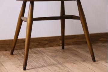 ヴィンテージ家具　イギリス　ERCOL(アーコール)　ビンテージ　ゴールドスミスチェア(ハイバックチェア)(2)