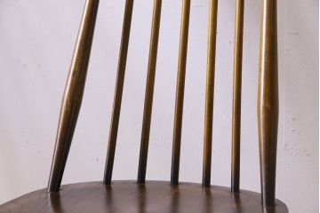 ヴィンテージ家具　イギリス　ERCOL(アーコール)　ビンテージ　ゴールドスミスチェア(ハイバックチェア)　2脚セット