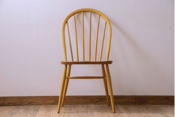ヴィンテージ家具　イギリス　ERCOL(アーコール)　ビンテージ　ウィンザーダイニングチェア(1)