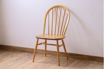 ヴィンテージ家具　イギリス　ERCOL(アーコール)　ビンテージ　ウィンザーダイニングチェア(2)