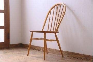 ヴィンテージ家具　イギリス　ERCOL(アーコール)　ビンテージ　ウィンザーダイニングチェア(2)