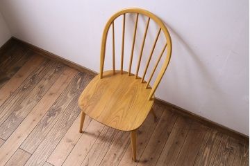ヴィンテージ家具　イギリス　ERCOL(アーコール)　ビンテージ　ウィンザーダイニングチェア(2)