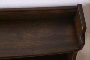 ヴィンテージ家具　ERCOL(アーコール)　イギリスビンテージ　オールドコロニアル　カップボードブックケース(本棚)