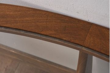 ヴィンテージ家具　G-plan(ジープラン)　北欧ビンテージ　チーク材　ガラストップオーバルテーブル(センターテーブル・コーヒーテーブル)
