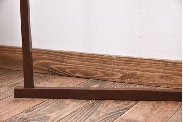 アンティーク雑貨　和モダン　欅材製の珍しいアンティーク衣桁