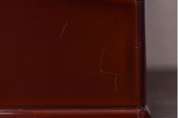 アンティーク雑貨　和製アンティーク　昭和期　漆が美しい和風小物入れ(漆器)