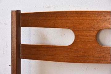 北欧家具　フィンランドASKO製　チーク材　ダイニングチェア(クッション座面チェア)(1)