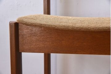北欧家具　フィンランドASKO製　チーク材　ダイニングチェア(クッション座面チェア)(1)