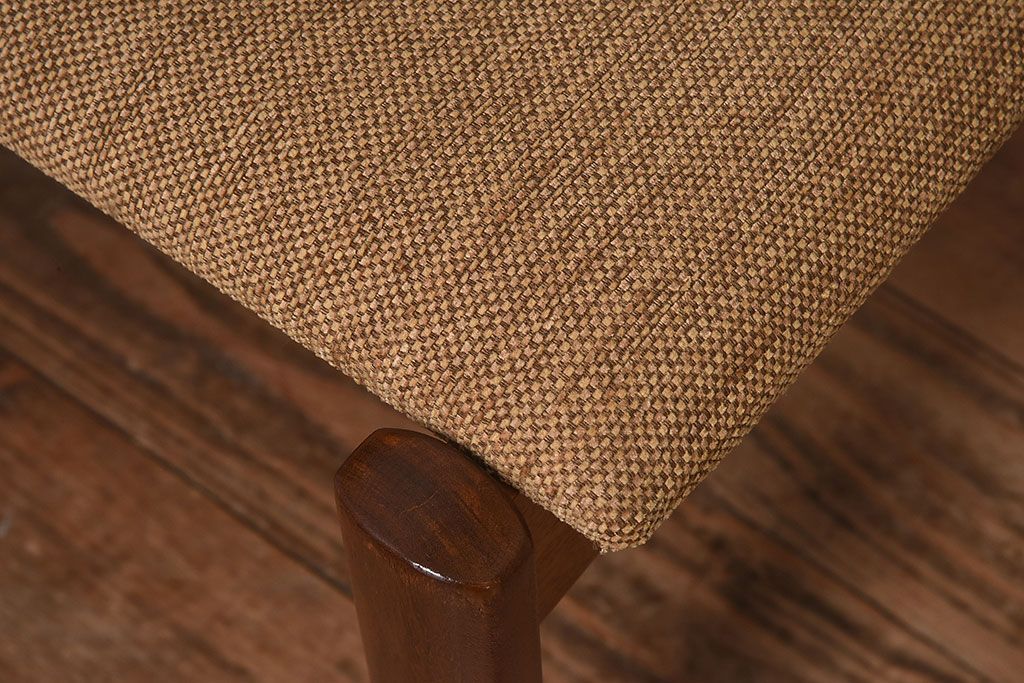 北欧家具　フィンランドASKO製　チーク材　ダイニングチェア(クッション座面チェア)(2)