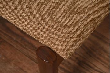 北欧家具　フィンランドASKO製　チーク材　ダイニングチェア(クッション座面チェア)(2)