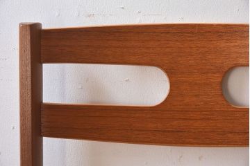 北欧家具　フィンランドASKO製　チーク材　ダイニングチェア(クッション座面チェア)(2)