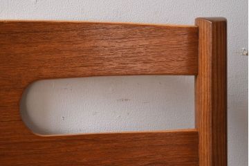 北欧家具　フィンランドASKO製　チーク材　ダイニングチェア(クッション座面チェア)(2)