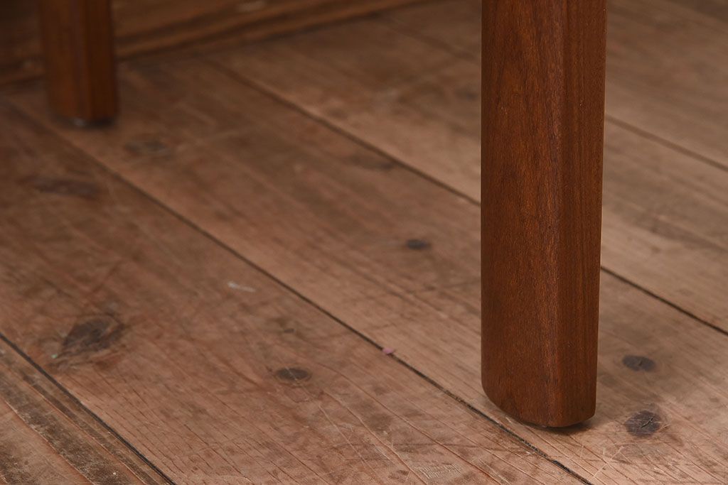 北欧家具　フィンランドASKO製　チーク材　ダイニングチェア(クッション座面チェア)(2)