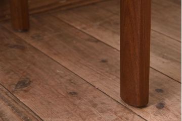 北欧家具　フィンランドASKO製　チーク材　ダイニングチェア(クッション座面チェア)(2)