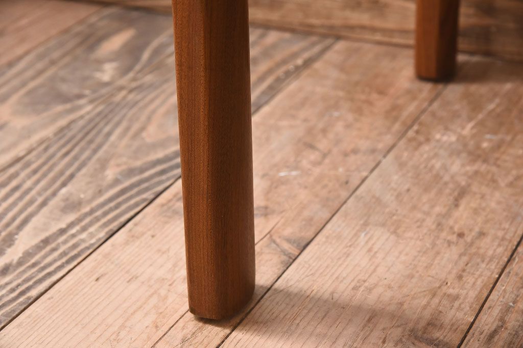 北欧家具　フィンランドASKO製　チーク材　ダイニングチェア(クッション座面チェア)(3)