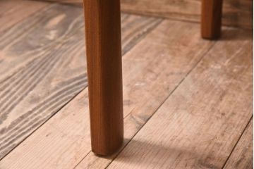 北欧家具　フィンランドASKO製　チーク材　ダイニングチェア(クッション座面チェア)(3)