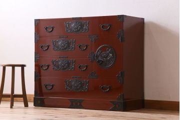 中古　仙台箪笥　欅産業　KEB-6　用箪笥(定価842000円)