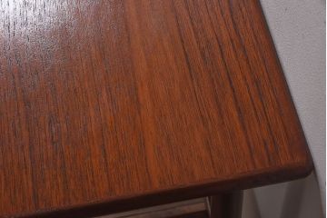 アンティーク雑貨　北欧家具　ビンテージ　チーク材　キャスター付きトロリー(キッチンワゴン)