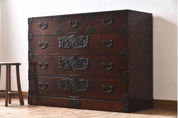 中古　伝統工芸　岩谷堂衣装箪笥